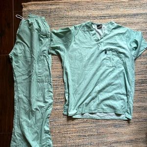 Unisex scrubs, large